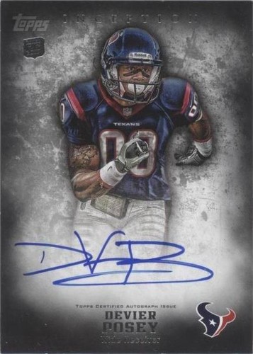 2012 Topps Inception DeVier Posey #123