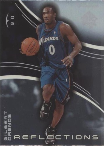 2003-04 Upper Deck Triple Dimensions - Gilbert Arenas #89