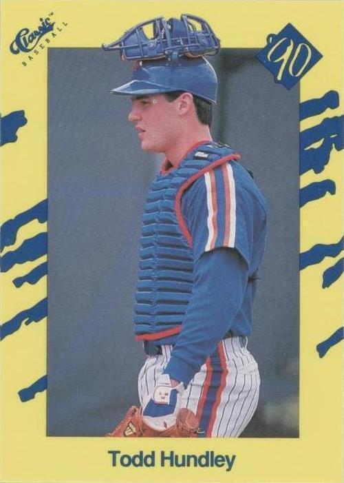 Actualización clásica 1990 edición de viaje amarilla - Todd Hundley #T100