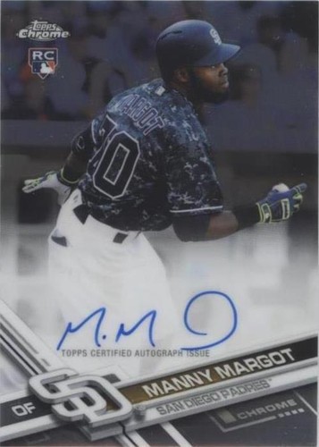 2017 Topps Chrome - Manny Margot #RA-MM