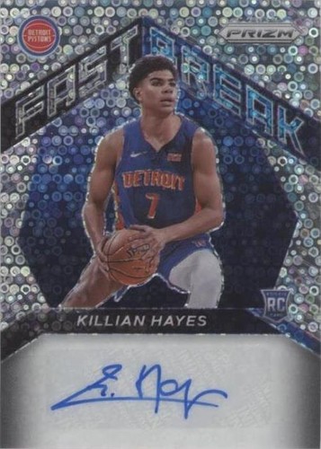 KILLIAN HAYES RC AUTO 2枚セート 2020-21 Prizm Killian Hayes