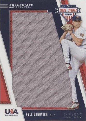 2019 Panini USA Baseball Stars & Stripes - Kyle Brnovich #J-KB