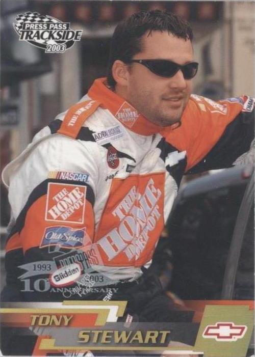 2003 Press Pass Trackside - Tony Stewart #P29