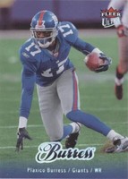 2007 Fleer Ultra Plaxico Burress #132