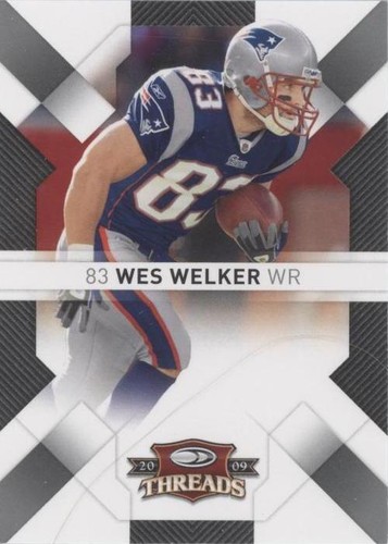 2009 Donruss Threads Wes Welker #60