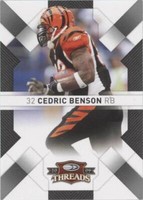 2009 Donruss Threads Cedric Benson #21