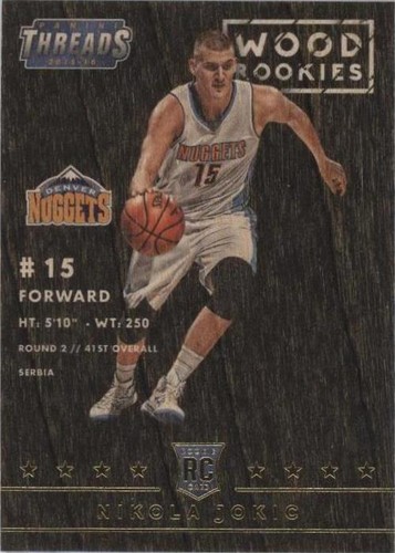 2015-16 Panini Threads - Nikola Jokić #286