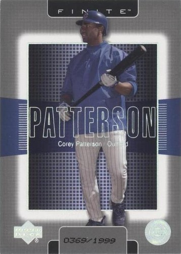 2003 Upper Deck Finite - Corey Patterson #22