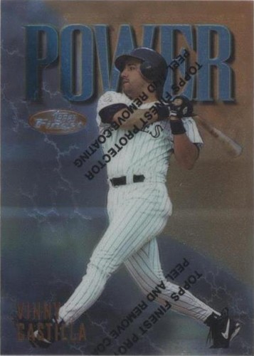 1997 Topps Finest - Vinny Castilla #213