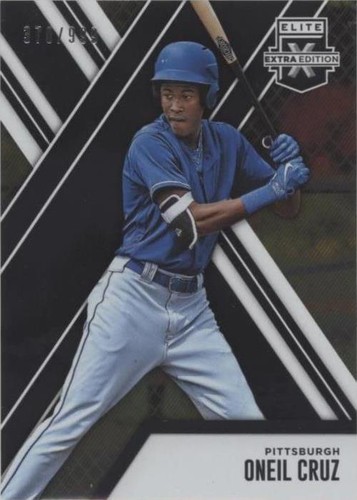2017 Panini Elite Extra Edition - Oneil Cruz #148