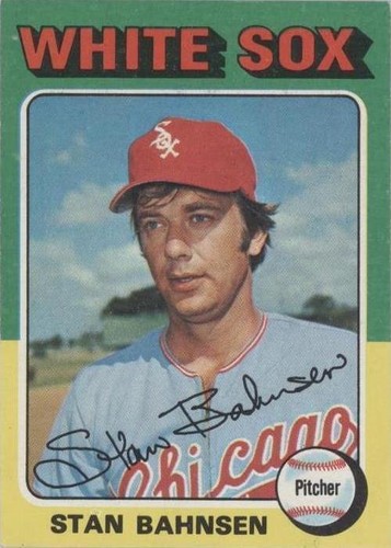 1975 Topps - Stan Bahnsen #161