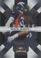 2009 Donruss Threads Darcel Mcbath #126