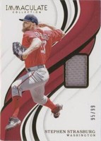 2019 Panini Immaculate Collection - Stephen Strasburg #129