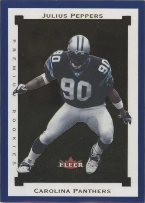 2002 Fleer Premium Julius Peppers #135