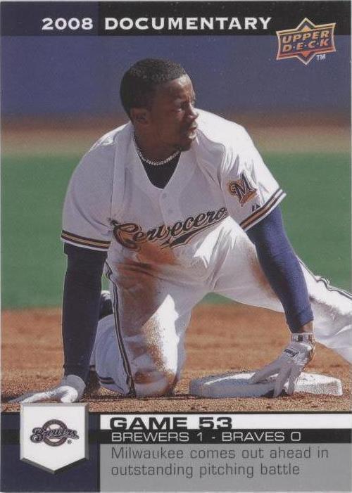 2008 Upper Deck Documentary - Rickie Weeks #1653