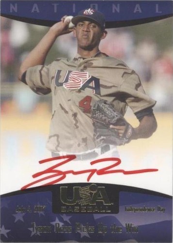 2008 Upper Deck 2007 USA Baseball National Teams - Tyson Ross #77