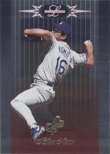 1996 Leaf Limited - Hideo Nomo #65