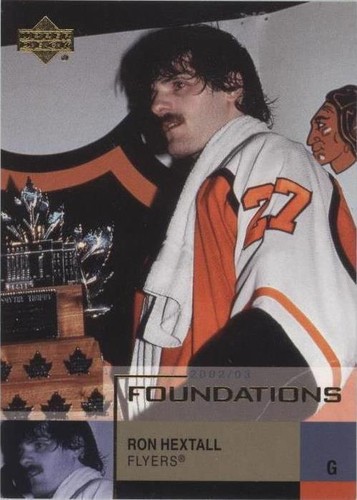 2002-03 Upper Deck Foundations - Ron Hextall #74