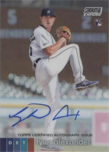 2020 Topps Stadium Club Chrome - Tyler Alexander #UATA