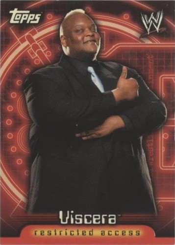2006 Topps WWE Insider Restricted Access - Viscera #36