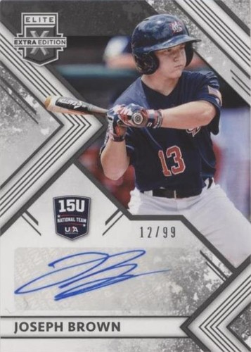 2018 Panini Elite Extra Edition - Joseph Brown #15U-JB