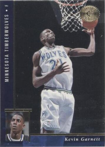Kevin Garnett Autographed 1995-96 Upper Deck Electric Court