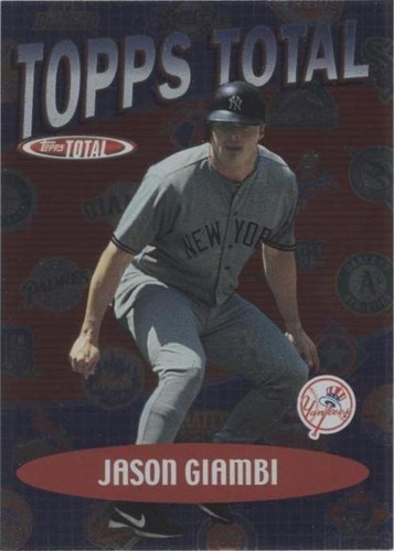 2002 Topps Total - Jason Giambi #TT13
