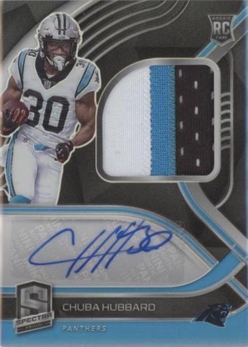 2021 Panini Spectra Chuba Hubbard #219