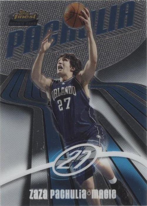 2003-04 Topps Finest - Zaza Pachulia #136
