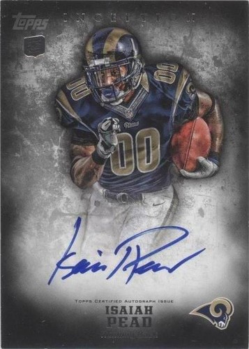 2012 Topps Inception Isaiah Pead #126