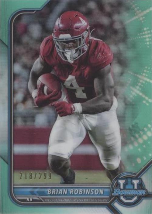 2021-22 Bowman University Brian Robinson Jr #100