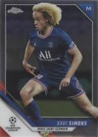 2021-22 Topps Chrome UCL Xavi Simons #182