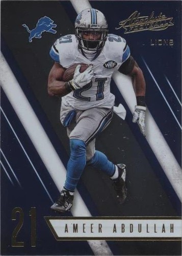 2016 Panini Absolute Ameer Abdullah #72