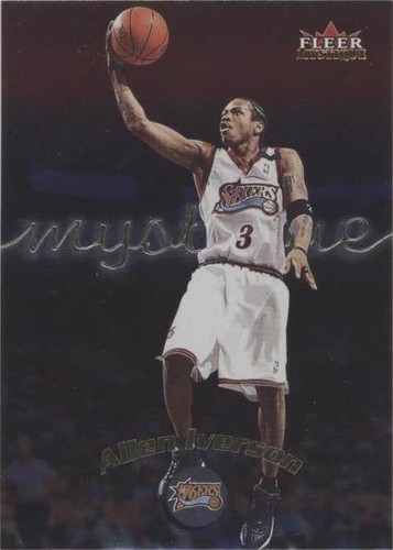 その他 2000 Fleer Allen Iverson Autographics Allen Iverson Philadelphia 76ers Signed 2000 Fleer