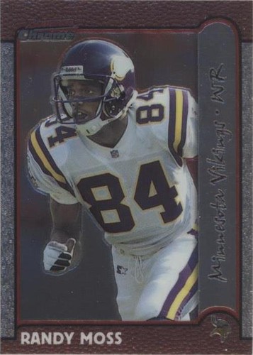 1999 Bowman Chrome Randy Moss #90
