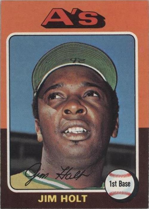 1975 Topps - Jim Holt #607