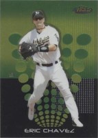 2004 Topps Finest - Eric Chavez #63