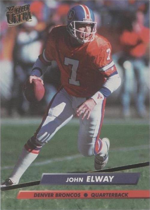 1992 Fleer Ultra John Elway No97
