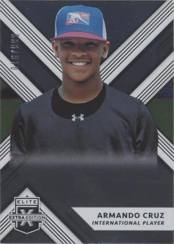 2018 Panini Elite Extra Edition - Armando Cruz #181