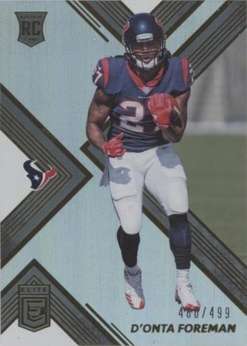 2017 Donruss Elite D'onta Foreman #162