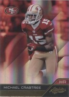 2011 Panini Absolute Memorabilia Michael Crabtree #85