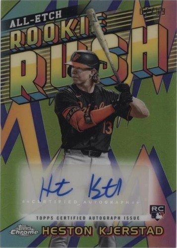 Heston Kjerstad Trading Cards