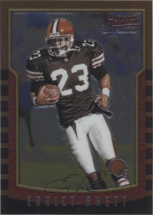 2000 Bowman Chrome Errict Rhett #33