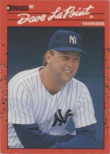 1990 Donruss - Dave LaPoint #72