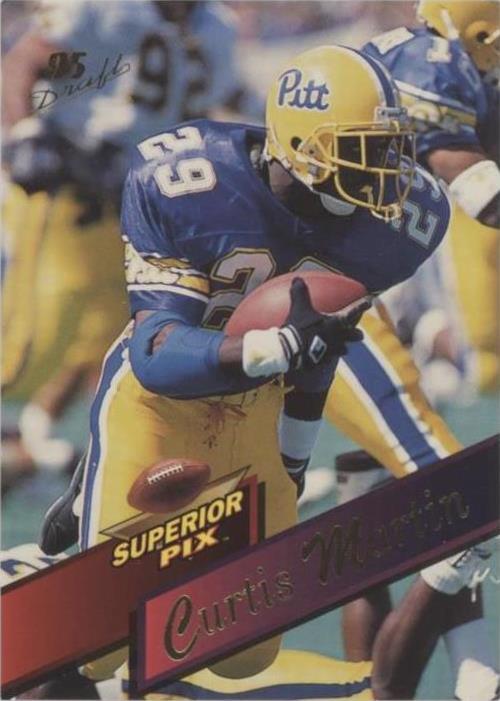 1995 Superior Pix Curtis Martin #65