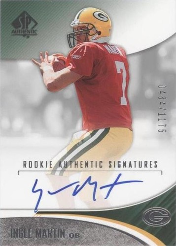 2006 SP Authentic Ingle Martin #204