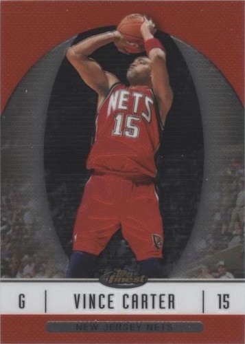 2006-07 Topps Finest - Vince Carter #6