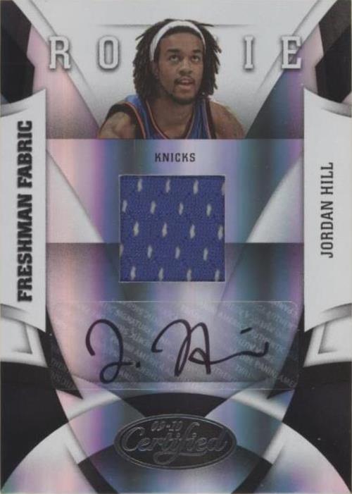 Certificado Panini 2009-10 - Jordan Hill #177