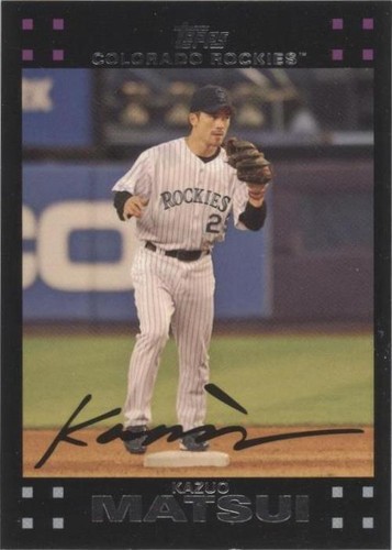2007 Topps - Kazuo Matsui #210