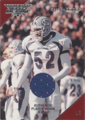 2001 Topps Debut Sedrick Hodge #149